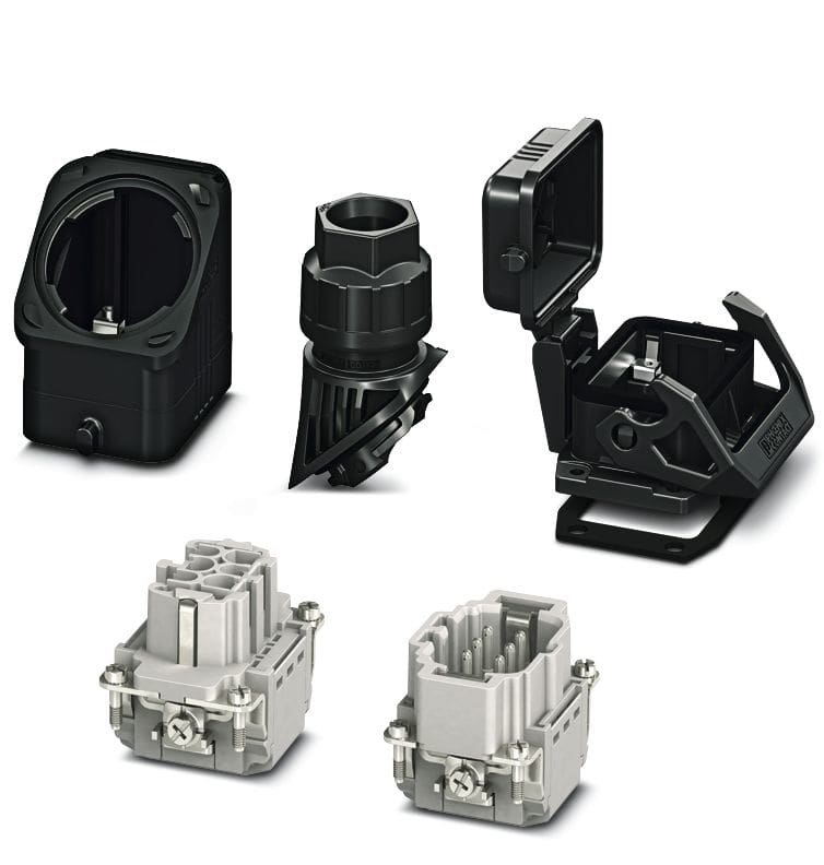 PHOENIX CONTACT - Moninapaliitinsetti 6 nap. - 1407710 HC-EVO-B06PT-BWSC-HL-M