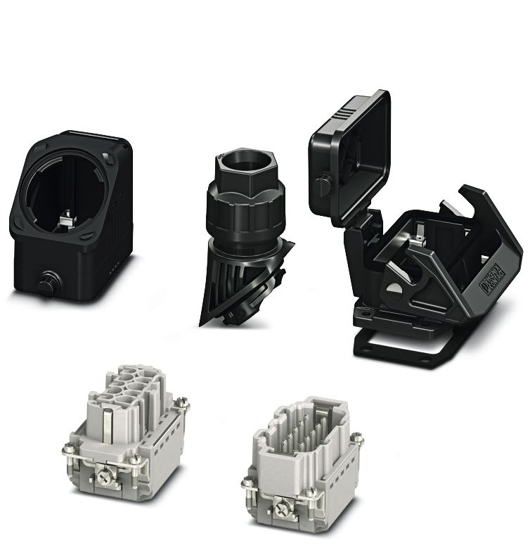 PHOENIX CONTACT - Moninapaliitinsetti 10 nap. - 1408791 HC-EVO-B10PT-BWSC-HL-M