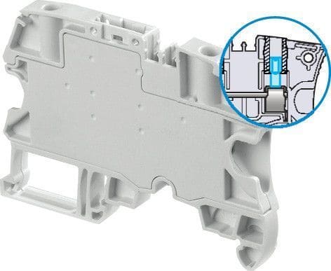 ABB - Riviliitin komponettipistokk. - ZS4-SP-T2-R1