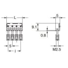 OMRON - Kytkentäsilta XW5-S - XW5S-S2.5-4N