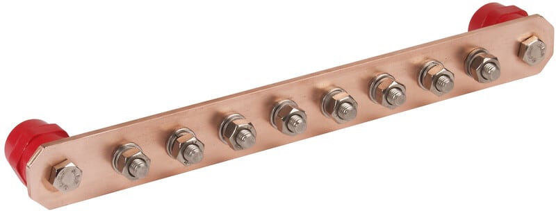 DEHN - PE-kisko - Equipotential bonding bar with