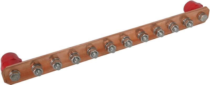 DEHN - PE-kisko - Equipotential bonding bar with