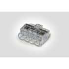 HELLERMANNTYTON - Rasialiitin ML- ja MK-johdin - HCPM-4 4-nap. 0.5-2.5mm2