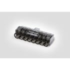 HELLERMANNTYTON - Rasialiitin ML- ja MK-johdin - HCPM-8 8-nap. 0.5-2.5mm2