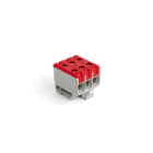 ENSTO - Haaroitusliitin - 3xAl/Cu 50 mm² punainen