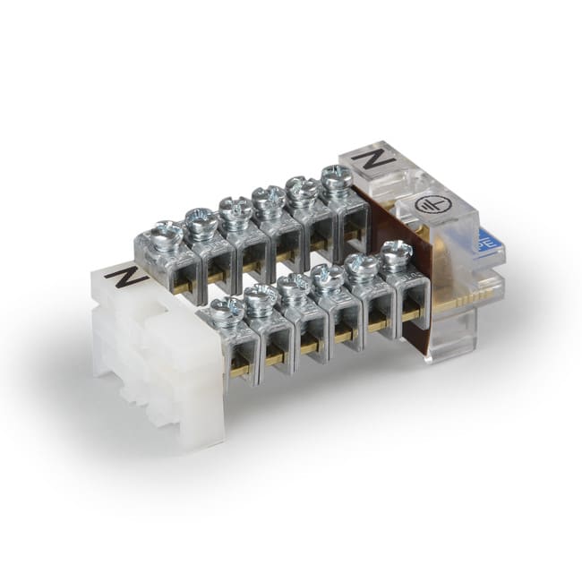 ENSTO - N/PE-kisko Ensto Clampo Ground - Cu, N 12x16mm², PE 12x16mm²