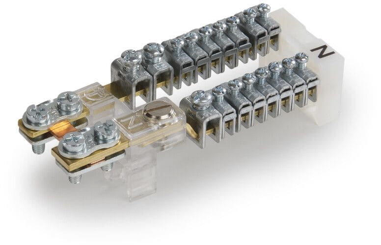 ENSTO - Maadoitusliitin Ensto Clampo Ground - Cu, N/PE 1/2x16mm²+19x6mm²