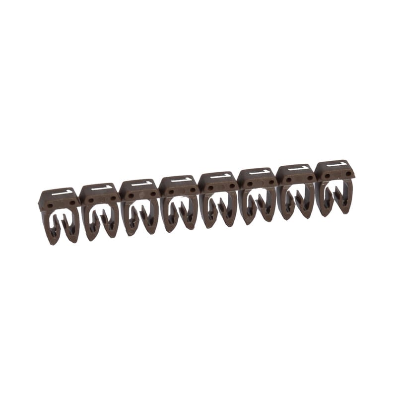 LEGRAND - Merkintätarvike - CAB3 merkintä 0,15-0,5mm² nr 1