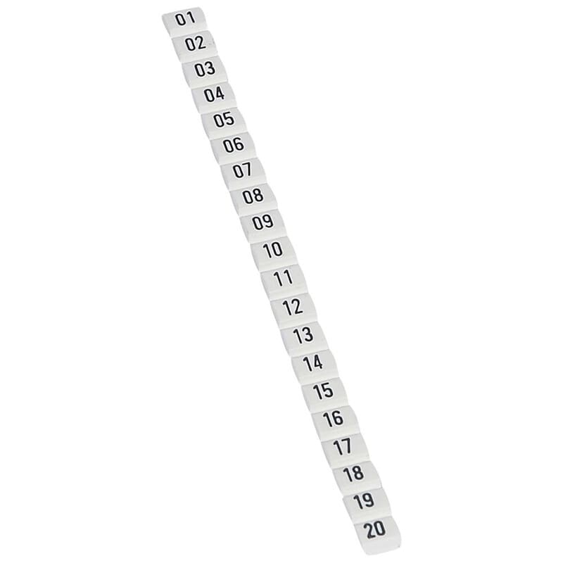 LEGRAND - Merkintätarvike - CAB3 merkintä 0,5-1,5mm² 01-20