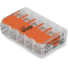 WAGO - Vipurasialiitin 221-415 - 5-OS 5x0.08-4mm2 25 kpl