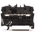 WAGO - Riviliitin TOPJOB S - 2002-1205, 0,25-4 mm2 mus 100kpl