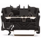 WAGO - Riviliitin TOPJOB S - 2002-1205, 0,25-4 mm2 mus 100kpl