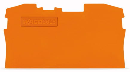 WAGO - Pääty/erotuslevy korkea 2006-s - 2006-1292, TOPJOB S (25 kpl.)
