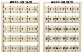 WAGO - Riviliitinnumero 21-30 - 209-504 (50 kpl.)
