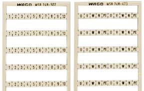 WAGO - Riviliitinnumero 51-100 - 248-507 Merkintäkilpi