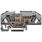 WAGO - Sulakeliitin 282 SARJA - 2-Nap, 0,2-6mm², HAR