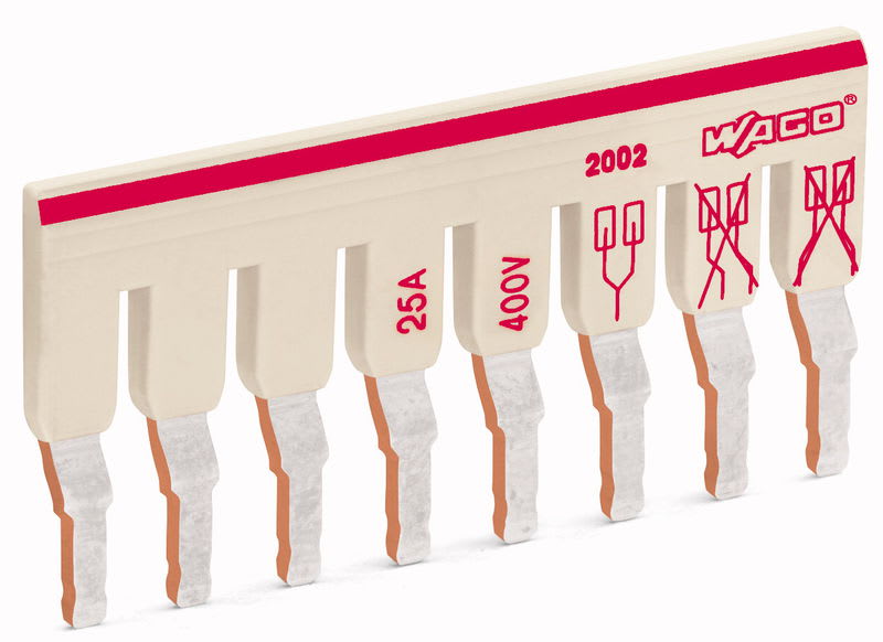 WAGO - Oikosulkusilta TOPJOB S - Jumpperi, 10-OS, In 25A (25 kpl)