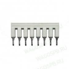 WAGO - Oikosulkusilta TOPJOB S - Jumpperi, 8-OS, In 25 A (25 kpl)