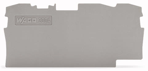 WAGO - Pääty/Välilevy har - Päätylevy TOPJOB S (25 kpl.)