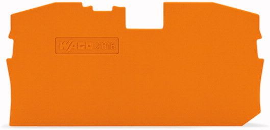 WAGO - Päätylevy TOPJOB S - Pääty/välilevy ORA,2016-sarja