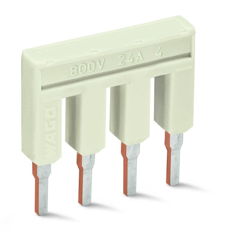 WAGO - Oikosulkusilta TOPJOB S - Jumpperi, 4-OS, In 76 A (50 kpl)