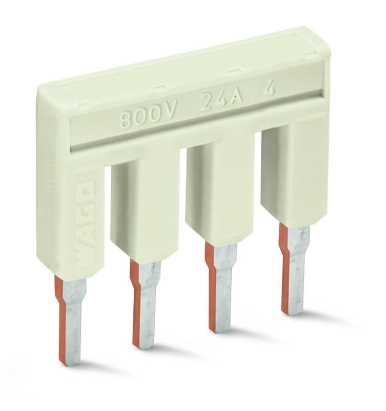 WAGO - Oikosulkusilta TOPJOB S - Jumpperi, 4-OS, In 76 A (50 kpl)