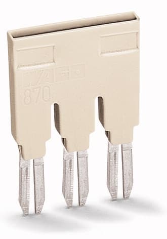 WAGO - Oikosulkusilta - 859-406,Jumpperi 1-6 (25 kpl.)