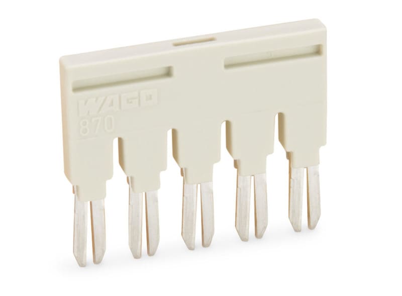 WAGO - Oikosulkusilta - Jumpperi 870 sarja 5-pinninen