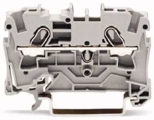 WAGO - Riviliitin TOPJOB S - 2-Nap, 0,5-4(6)mm², HAR (50 kpl)