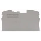 WAGO - Pääty/välilevy har - Päätylevy TOPJOB S