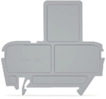 WAGO - Pääty/välilevy HAR,2002-1611 - Päätylevy TOPJOB S (25 kpl.)