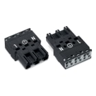 WAGO - Pistoliitin WINSTA MIDI - 3-Nap urosliitin MUS (100 kpl.)