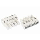 WAGO - Pistoliitin WINSTA MIDI - 5-Nap naarasliitin VAL (50 kpl.)