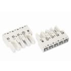 WAGO - Pistoliitin WINSTA MIDI - 5-Nap naarasliitin VAL (50 kpl.)