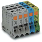 WAGO - Riviliitin 285-Sarja - Kooste: 3 x HAR,SIN,KEVI