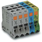 WAGO - Riviliitin 285-Sarja - Kooste: 3 x HAR,SIN,KEVI