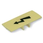 WAGO - 285-1177 Merkintäkilpi - Korkea jännite m. 285-1185 25kpl