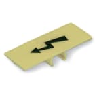 WAGO - 285-1177 Merkintäkilpi - Korkea jännite m. 285-1185 25kpl