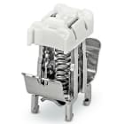 WAGO - Suojajohdinliitin - Leveys 12.4mm,johdin Ø 3-8m10kpl