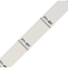 WAGO - Johdinmerkki,18x44 mm,max 22mm - 211-857 Merkintätarvike