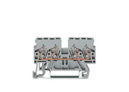 WAGO - Riviliitin 4-nap 4mm2 harm - WAGO 870-831