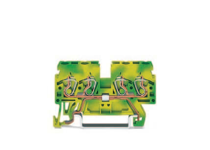 WAGO - Riviliitin 4-nap 4mm2 kevi - WAGO 870-837 (100 kpl.)