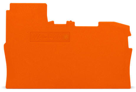 WAGO - Pääty/välilevy ORA,2006-sarja - Päätylevy TOPJOB S (25 kpl.)