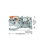 WAGO - Riviliitin TOPJOB S - 2-Nap,vivulla, 0.25-2.5,HAR