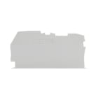 WAGO - 2102-12.liittimille,0.8 mm,HAR - Päätylevy TOPJOB S