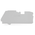 WAGO - 2116-12..liittimille,1 mm,HAR - Päätylevy TOPJOB S (100 kpl.)
