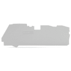 WAGO - 2116-13..liittimille,1 mm,HAR - Päätylevy TOPJOB S (100 kpl.)