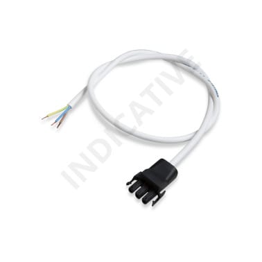 ENSTO - Pistoliitinjohtosarja HF - 3n naaras 3x2,5mm² HF mus 1m