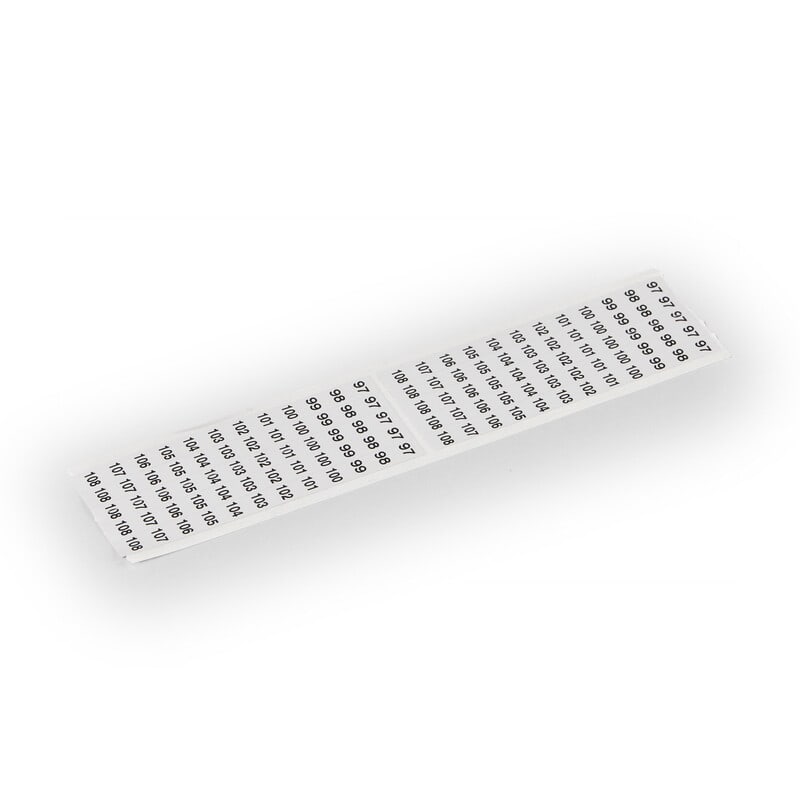 ENSTO - Merkintätarvike - Numerot 1 - 60