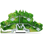 WAGO - Riviliitin kaksikerros - 4-Nap, KEVI, 0,25-2,5(4)mm²